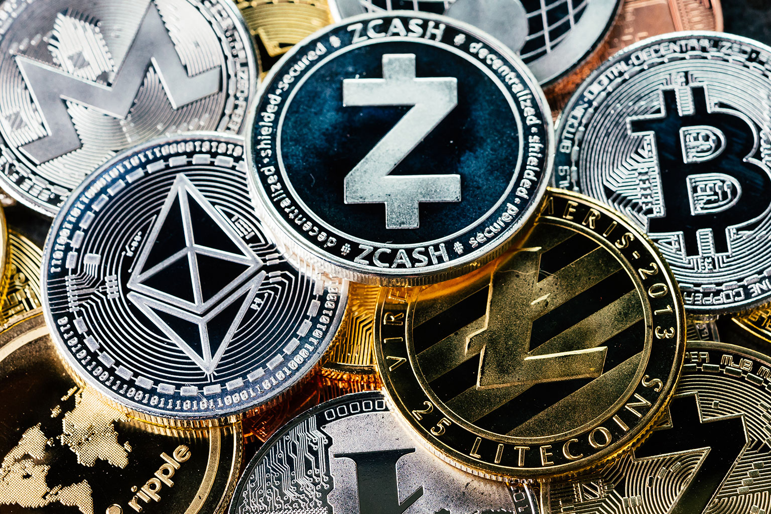 Accounting Cryptocurrency Logo