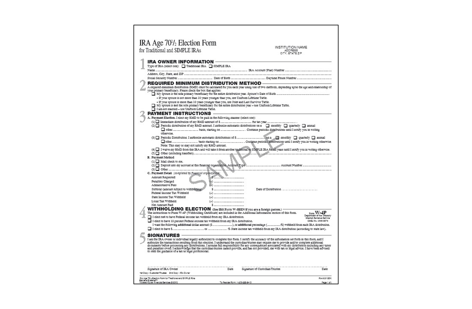 Printed Ira Hsa And Mortgage Materials Wolters Kluwer