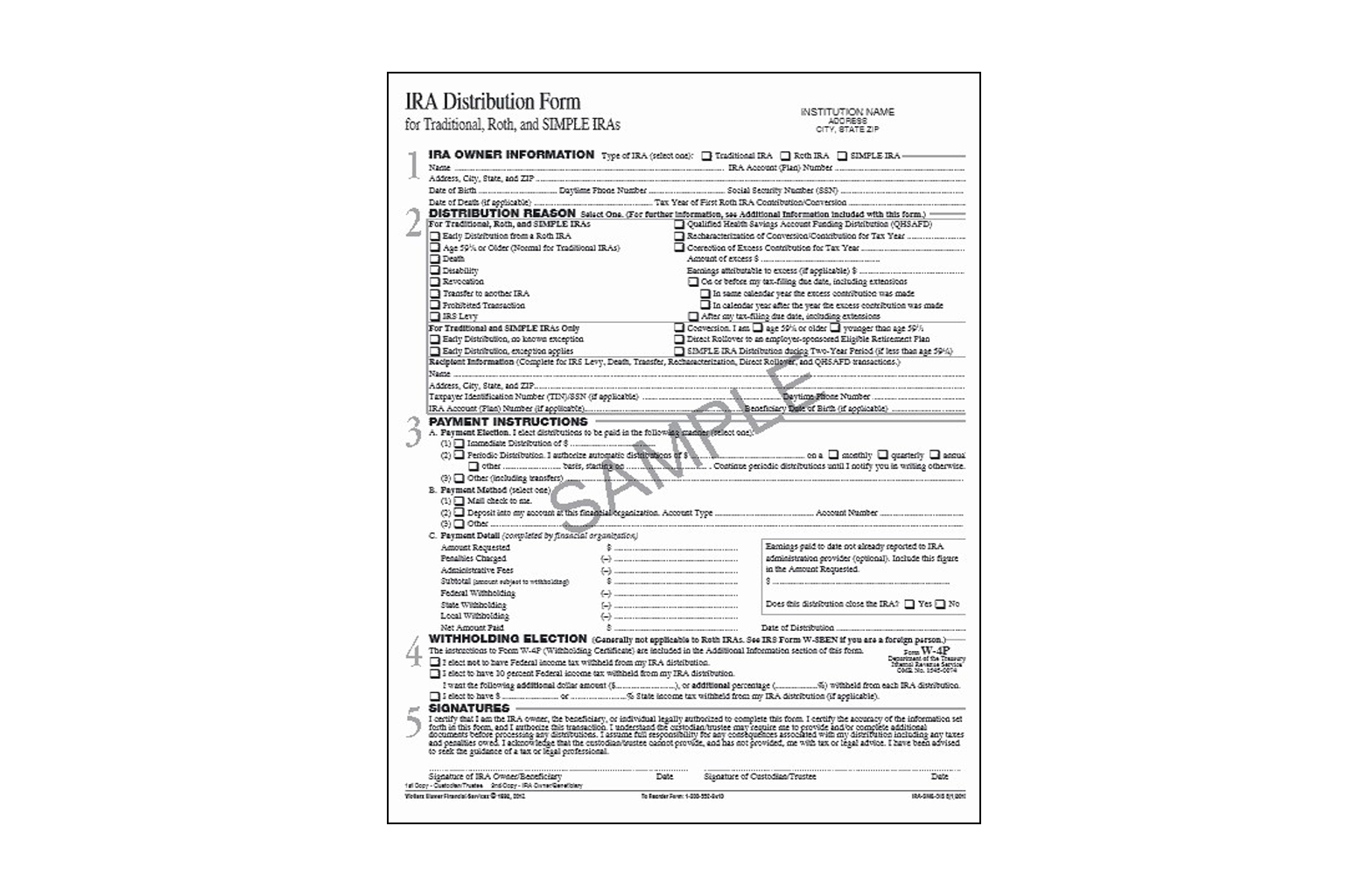 Printed Ira Hsa And Mortgage Materials Wolters Kluwer