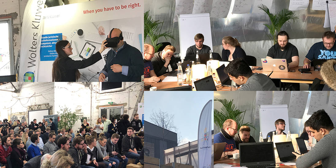 In zwei Tagen von der Idee zum Prototyp – 140 Teilnehmer beim Berlin Legal Tech Hackathon