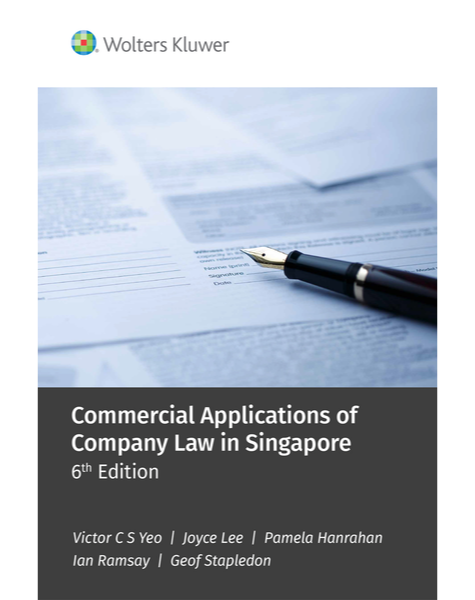 Cover Commercial Applications of Company Law in Singapore 6th Edition