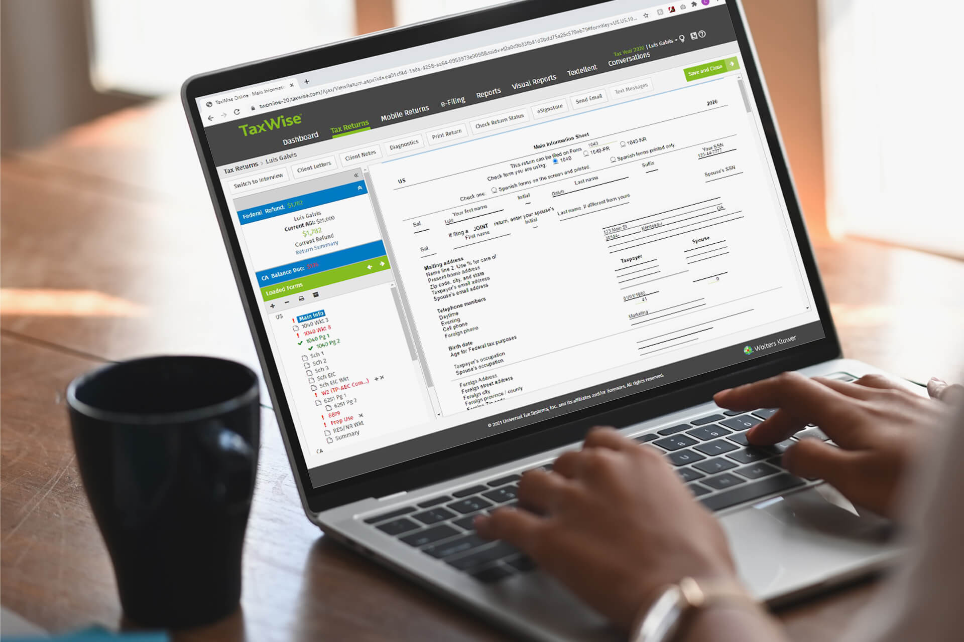 Taxwise Wolters Kluwer Taxwise Wolters Kluwer