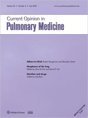 Current Opinion in Pulmonary Medicine cover