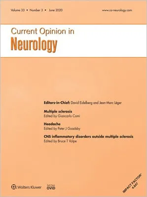 Current Opinion in Neurology cover
