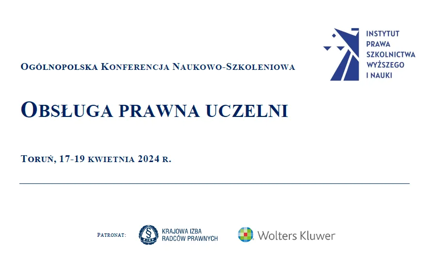 Konferencja obsługa prawna uczelni