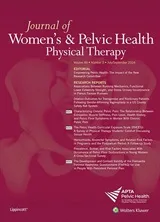 Journal of Women’s & Pelvic Health Physical Therapy cover