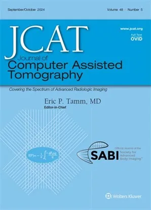 Journal of Computer Assisted Tomography cover