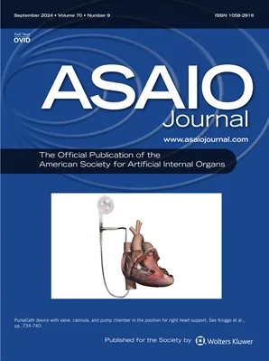 ASAIO Journal cover