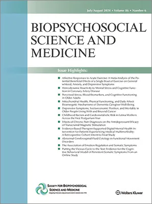 Biopsychosocial Science and Medicine cover