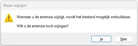 Extensie wijzigen rekenmodel Praktische tooling