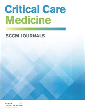 Critical Care Medicine cover