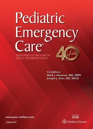 Pediatric Emergency Care cover