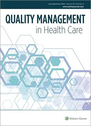 Quality Management in Health Care cover
