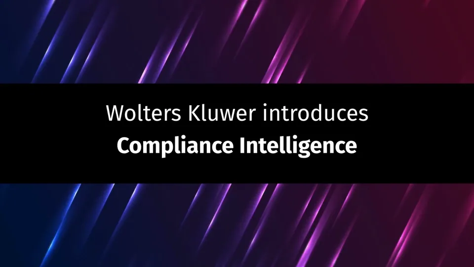 Thumbnail_Wolters Kluwer Compliance Intelligence Video