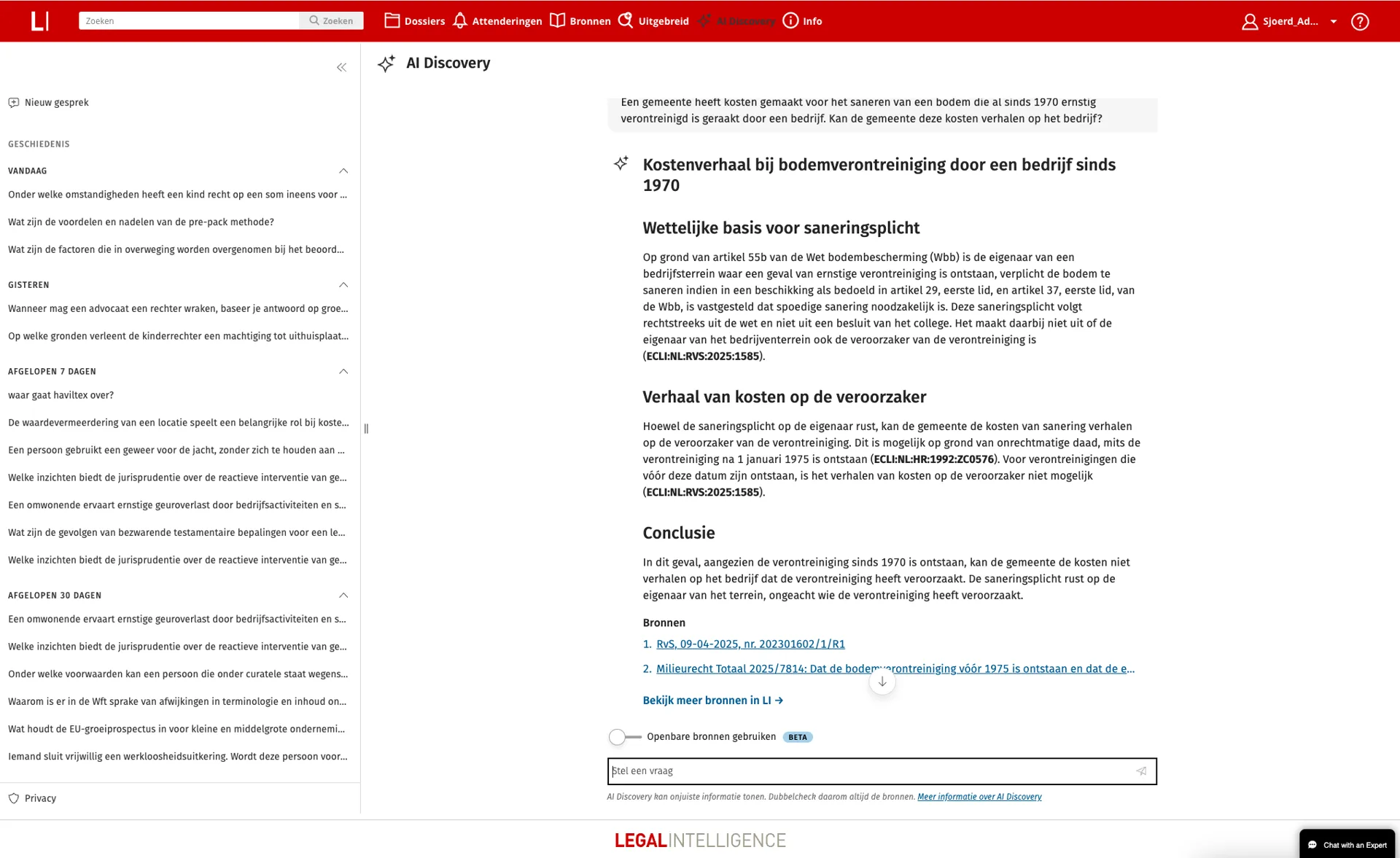 Screenshot AID in LI