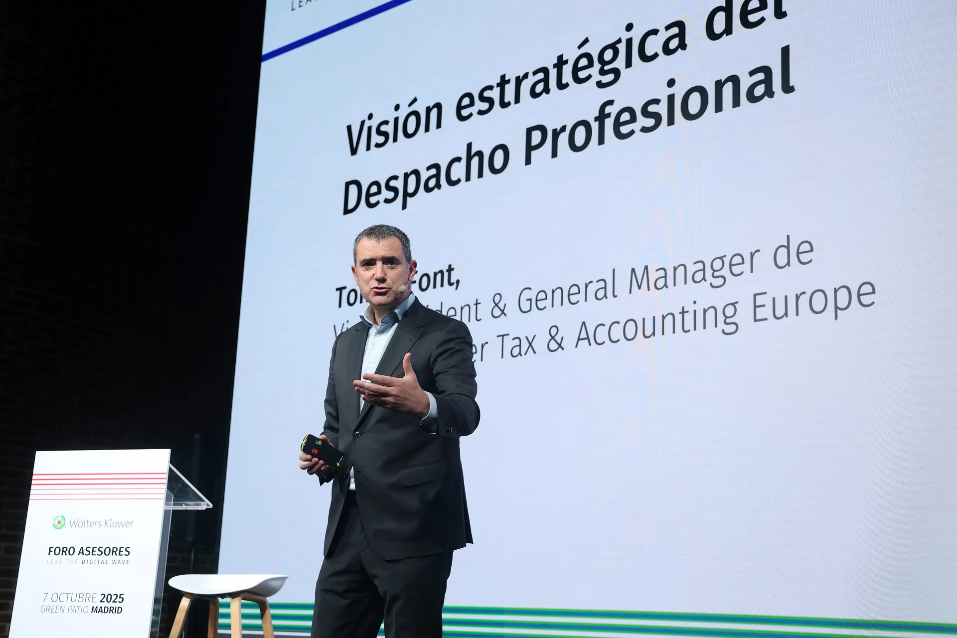 Foro Asesores 2025 - Tomàs Font