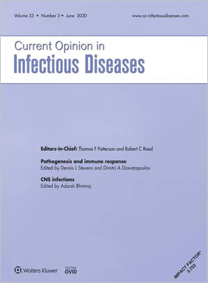 Current Opinion in Infectious Diseases cover