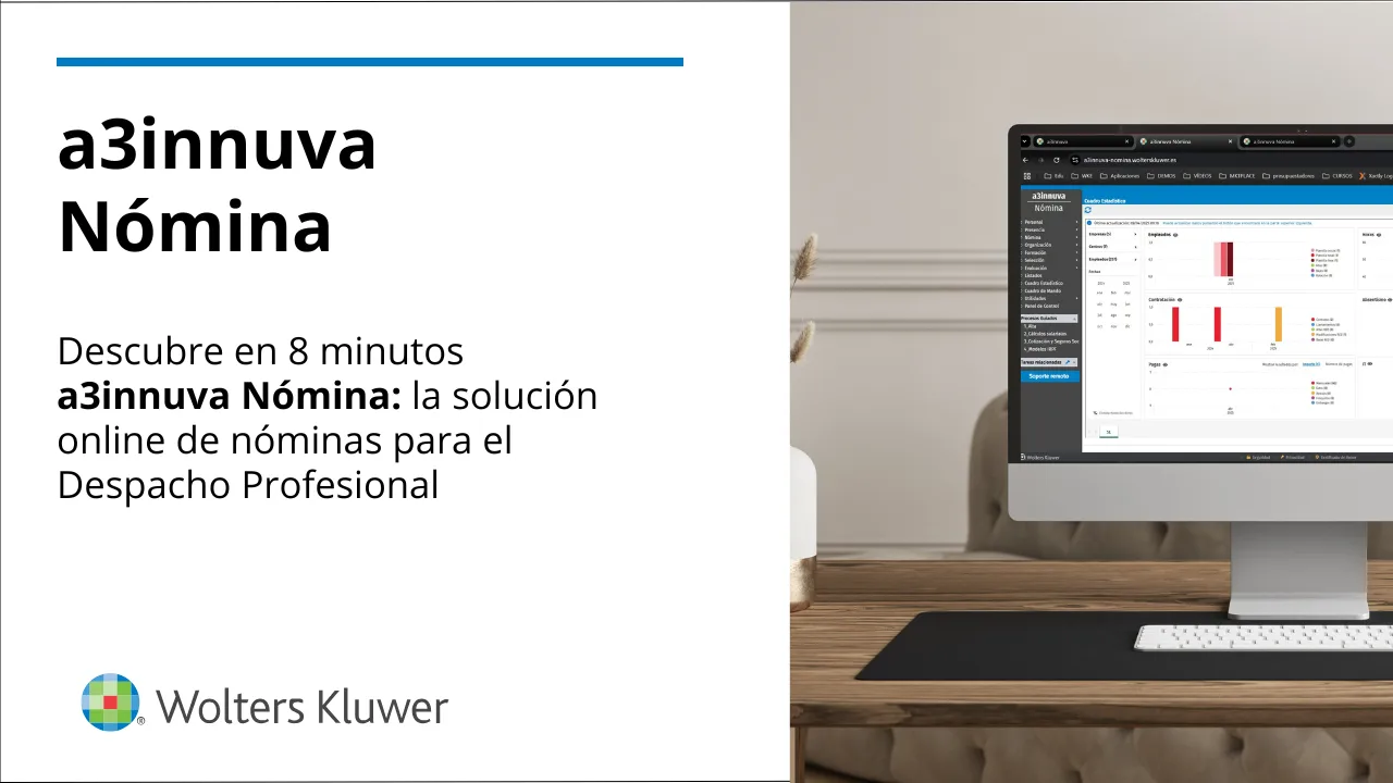 tutorial a3innuva nomina despacho profesional
