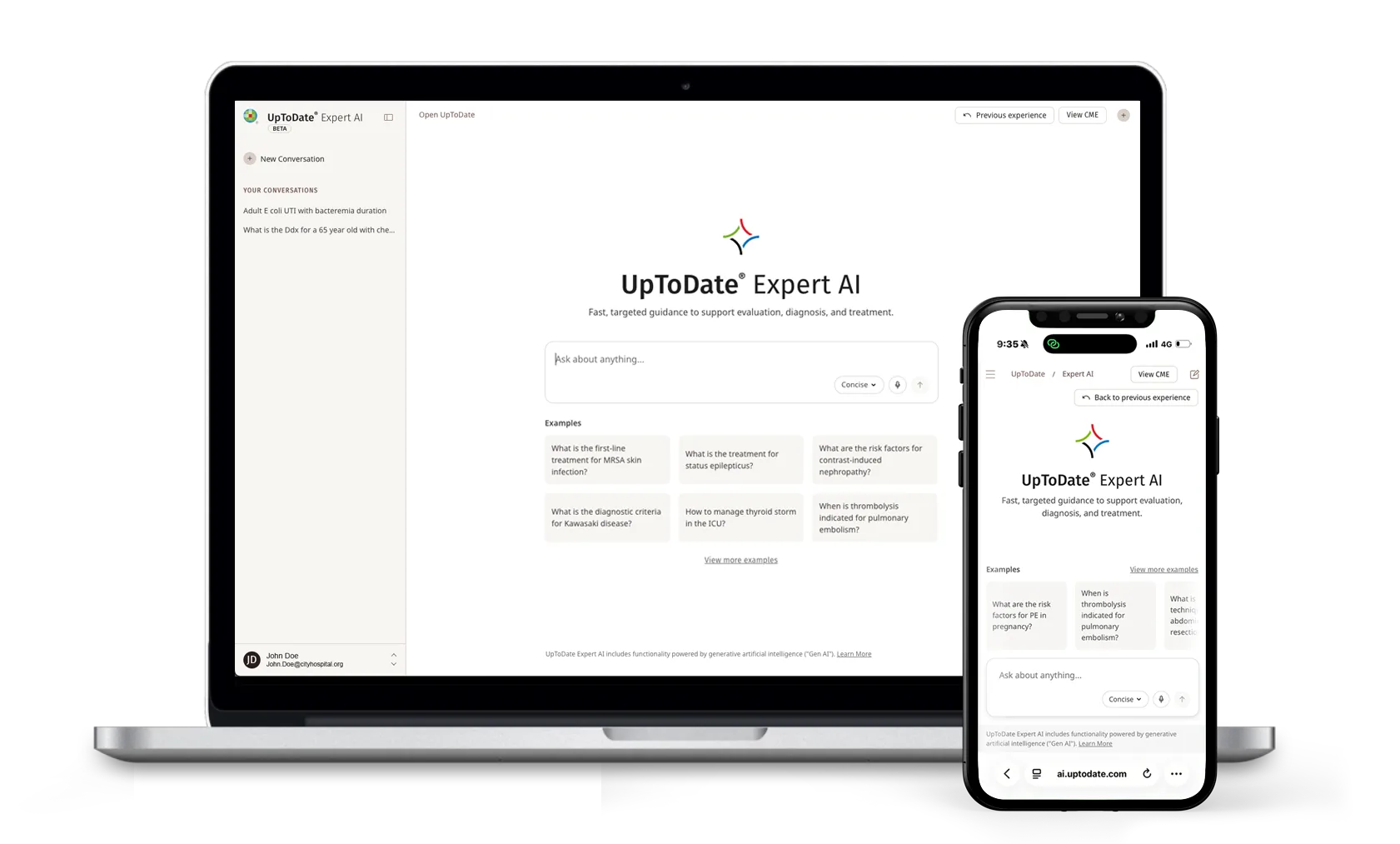 Wolters Kluwer’s new UpToDate Expert AI provides clinicians and health systems with the fast, reliable GenAI clinical decision support they need 