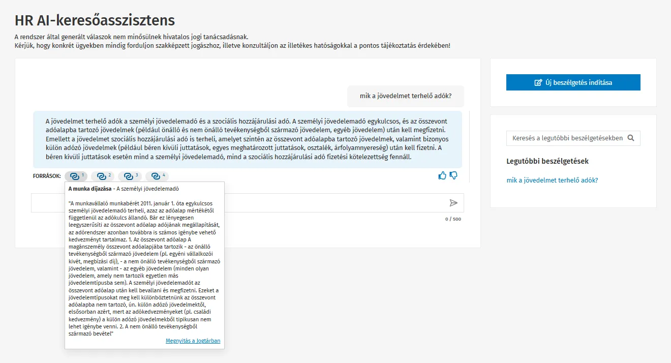 Jogtar_HR_AI_keresoasszisztens
