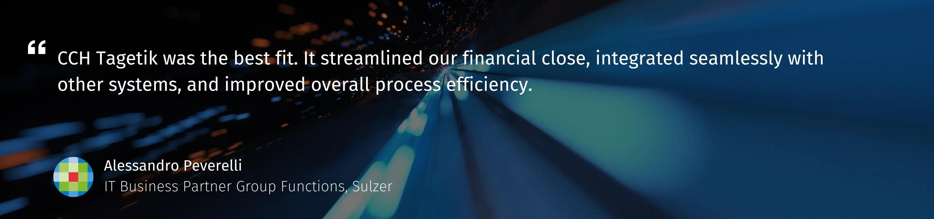 Sulzer - Customer Quote