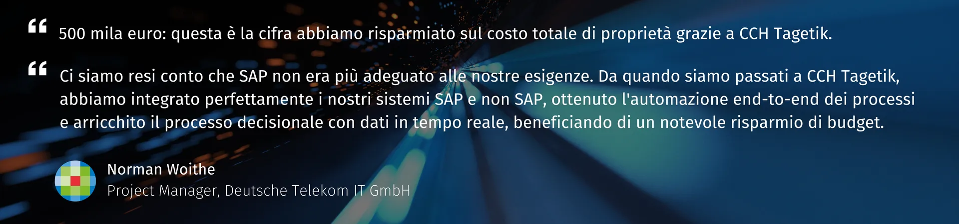 Deutsche Telekom - Customer Quote - ITA