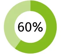 60% Graphic Green