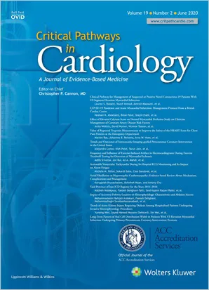 Critical Pathways in Cardiology cover
