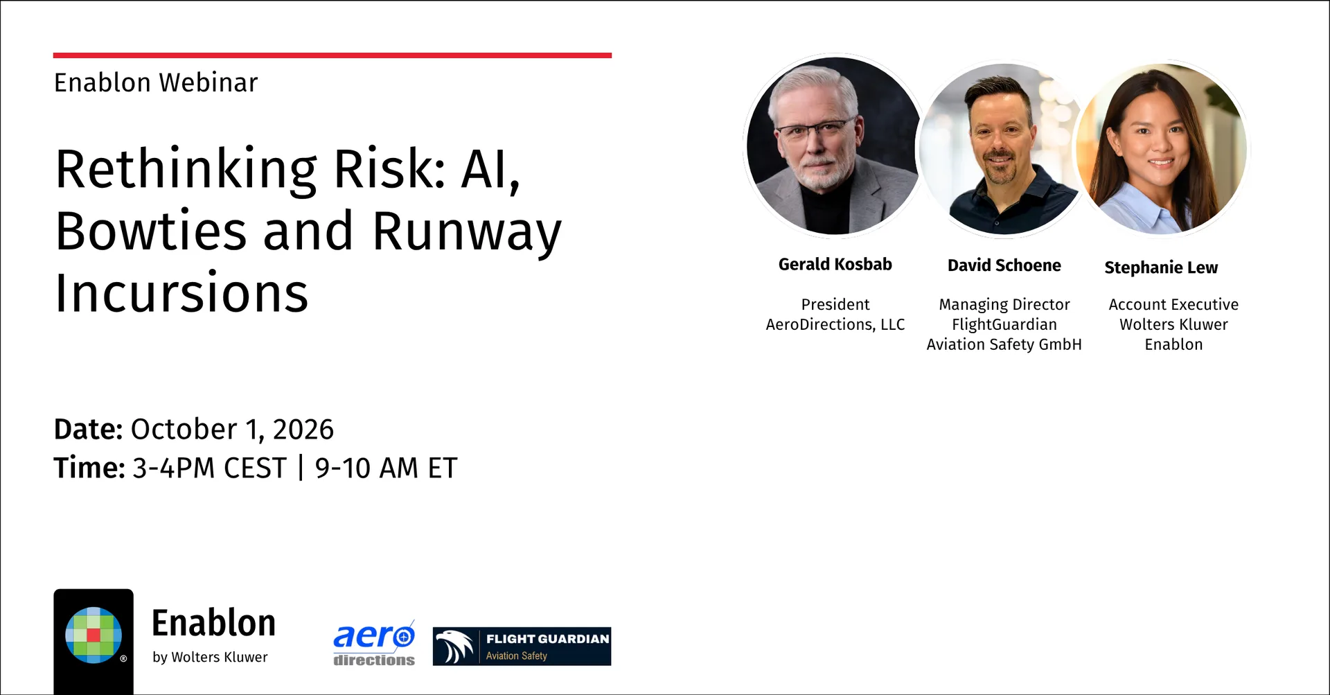 Rethinking Risk: AI, Bowties and Runway Incursions