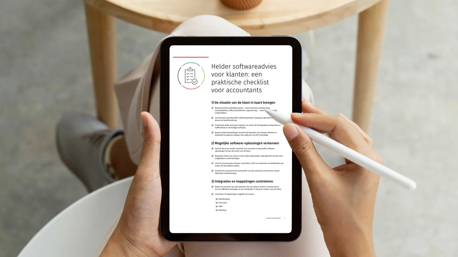 Helder softwareadvies voor klanten: een praktische checklist voor accountants