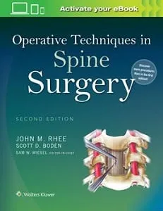 Operative Techniques in Spine Surgery book cover