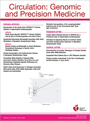 Circulation: Genomic and Precision Medicine cover