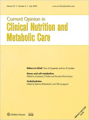 Current Opinion in Clinical Nutrition and Metabolic Care cover