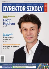 Okładka Dyrektor Szkoły 8/2021