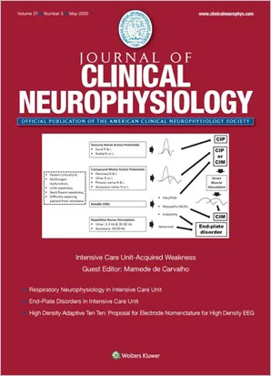 Journal of Clinical Neurophysiology cover