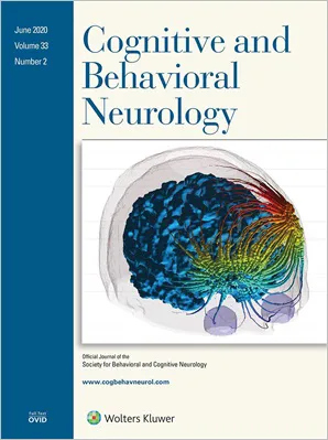 Cognitive and Behavioral Neurology cover