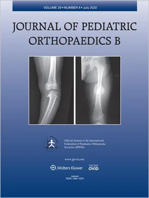 Journal of Pediatric Orthopaedics B cover