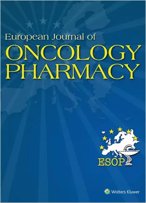 European Journal of Oncology Pharmacy cover