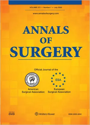 Annals of Surgery cover