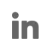 LinkedIn logo icon in rounded square box