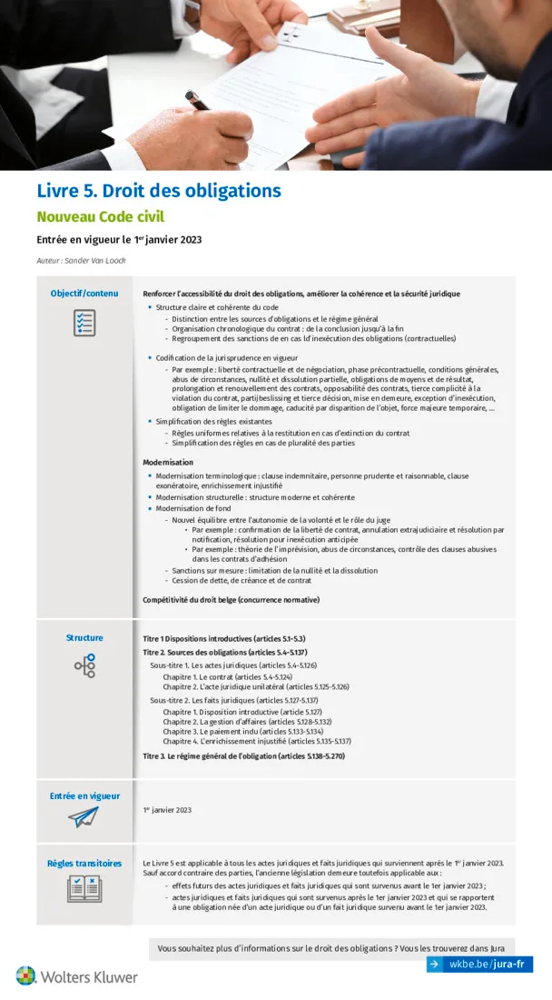 Livre 5 obligations