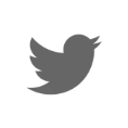 Twitter logo icon in rounded square box