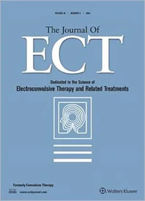 The Journal of ECT cover