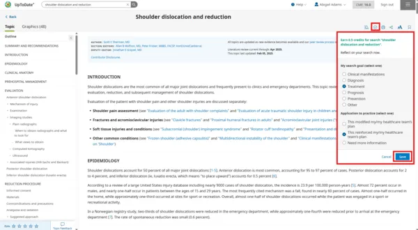 CME shoulder dislocation page